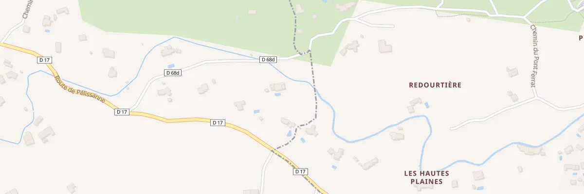 Plan du 9014 Vieille Route de Pelissann à Salon-de-Provence
