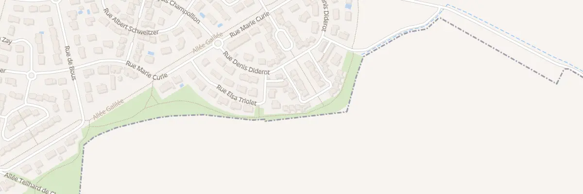 Plan du 4 Rue Voltaire à Quetigny