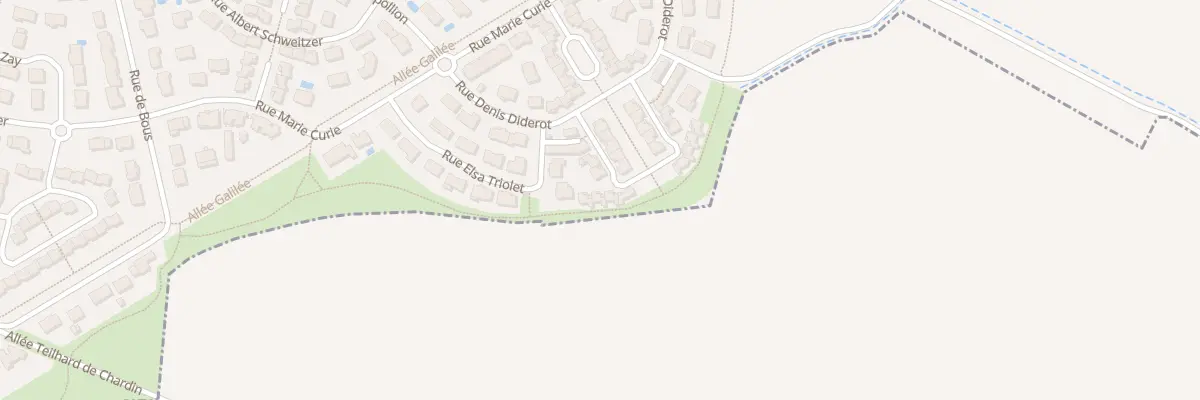 Plan du 8 Rue Voltaire à Quetigny