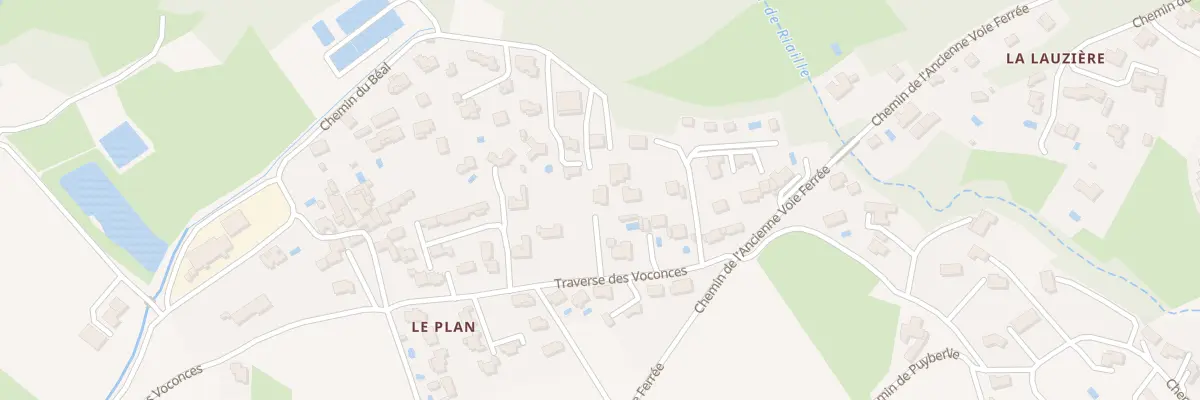 Plan du 502 Tra des Voconces à Entrechaux