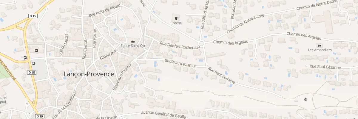 Plan du 8A Bd Pasteur à Lançon-Provence