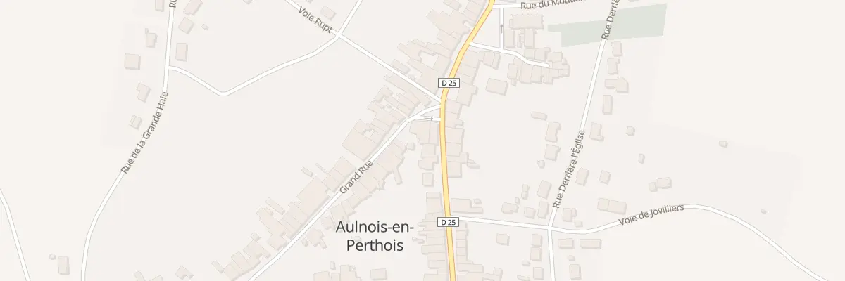 Plan du 1B Grande Rue à Aulnois-en-Perthois