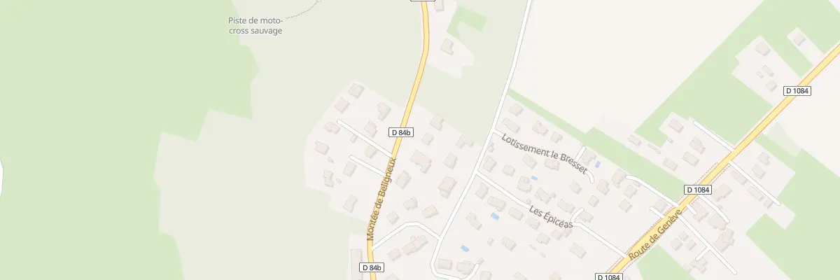 Plan du 412 Mte de Beligneux à Béligneux