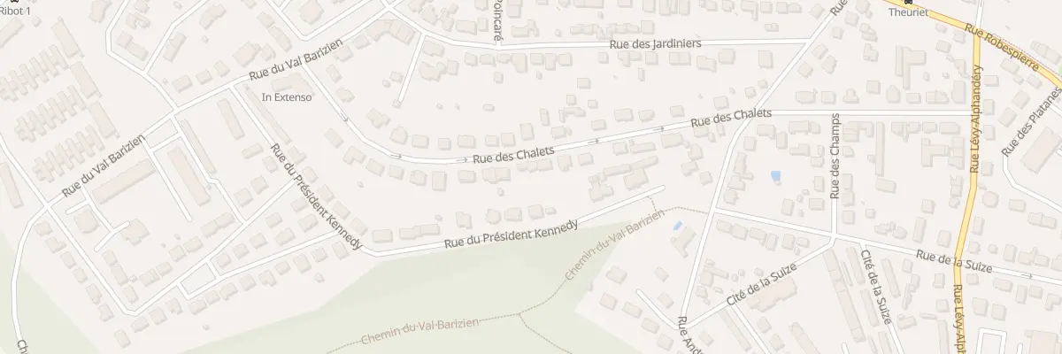 Plan du 35 Rue des Chalets à Chaumont