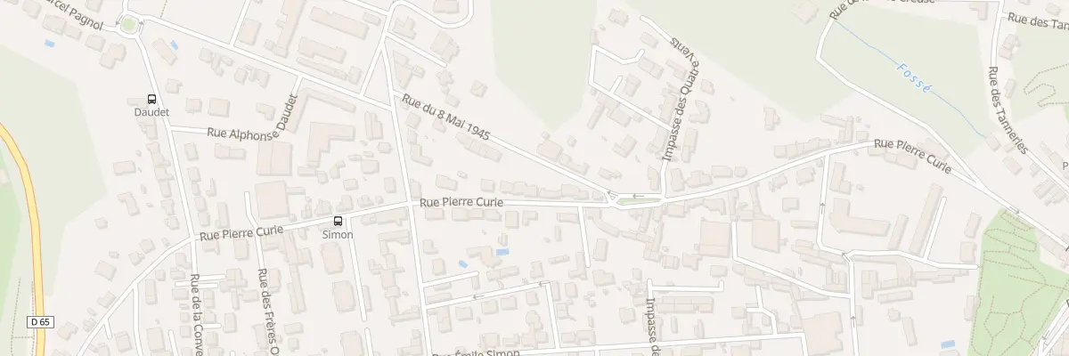 Plan du 84 Rue Pierre Curie à Chaumont