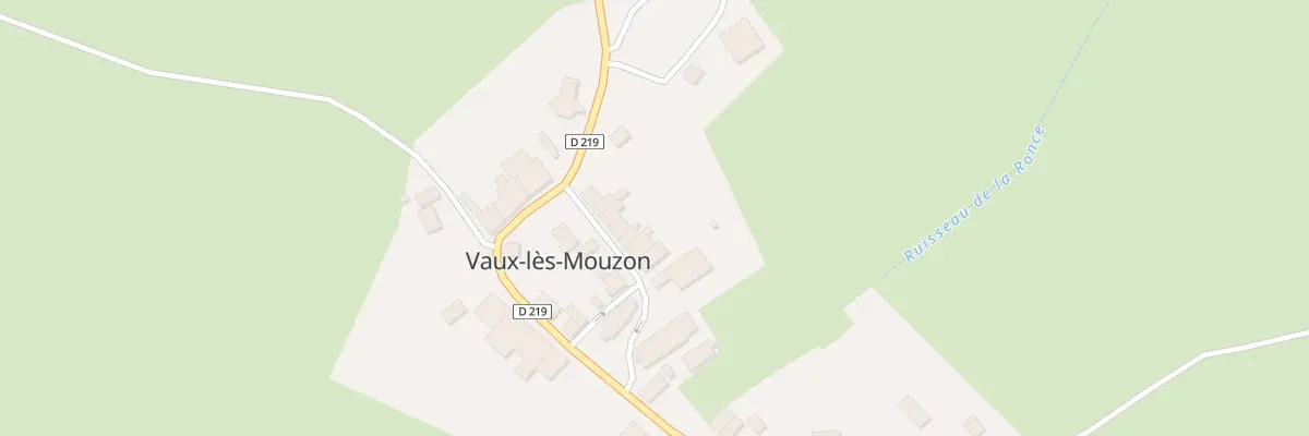 Plan du 14 Ptr Petite Rue à Vaux-lès-Mouzon