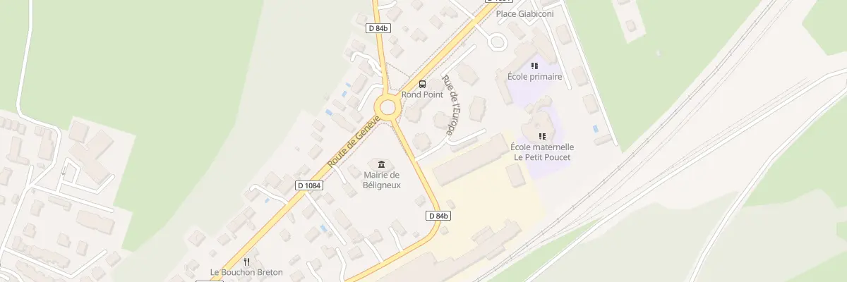 Plan de La Valbonne à Leyssard