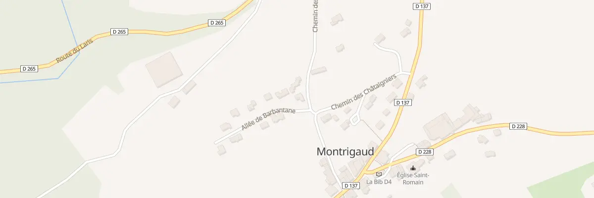 Plan du 5228 Barbentane à Valherbasse