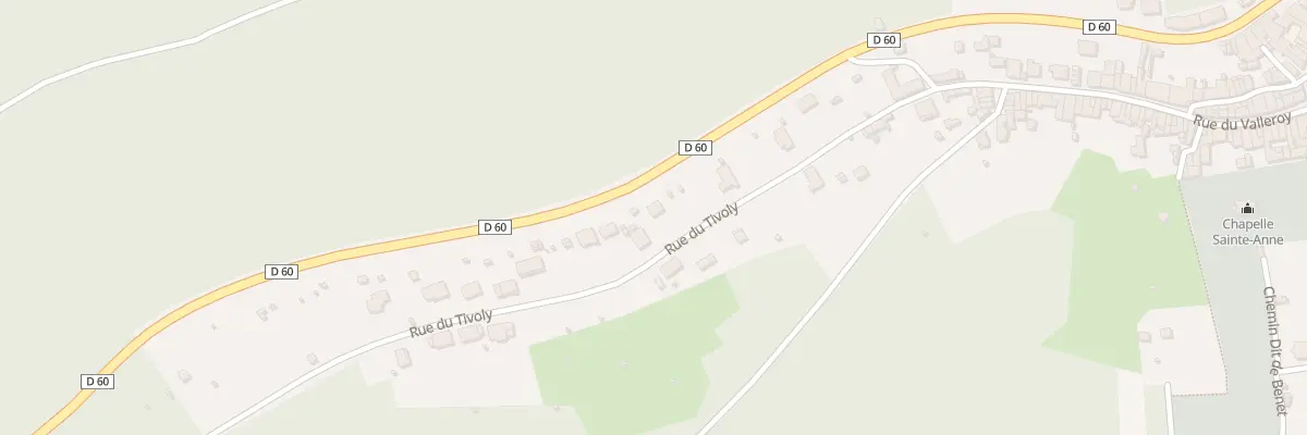 Plan du 24 Rue du Tivoly à Joinville