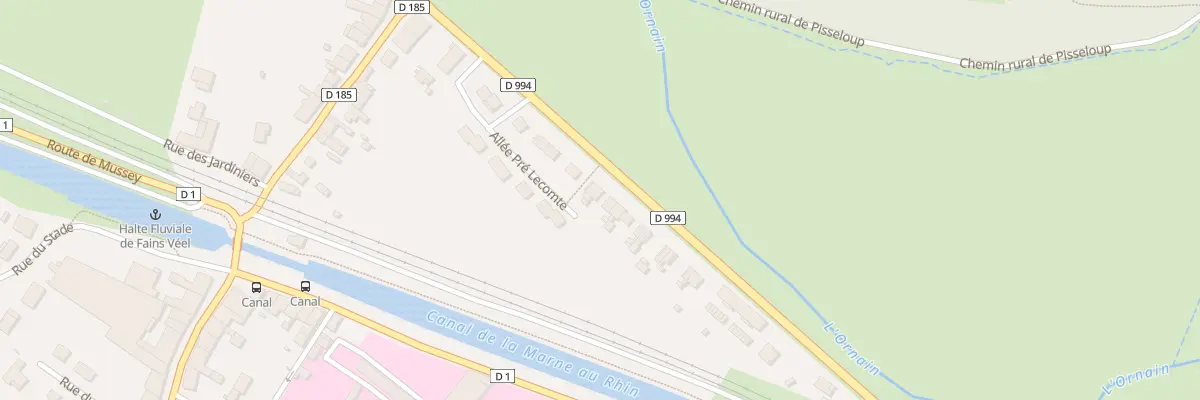 Plan du 27 Av de la Libération à Fains-Véel