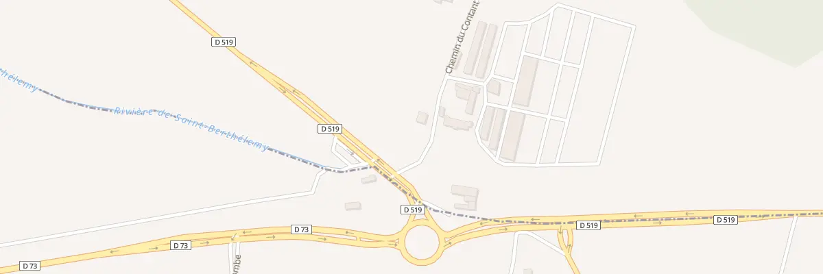 Plan du 120 Rte Nationale 519 à Penol