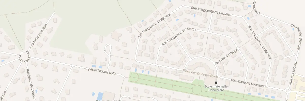 Plan du 46 Rue Marguerite de Flandres à Pluvet