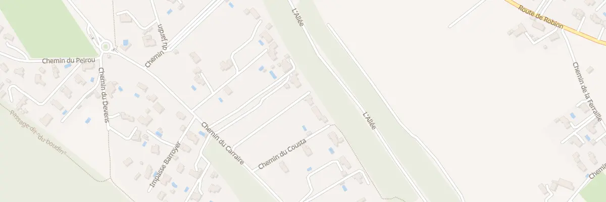Plan du 713 Che du Carraire à Maubec