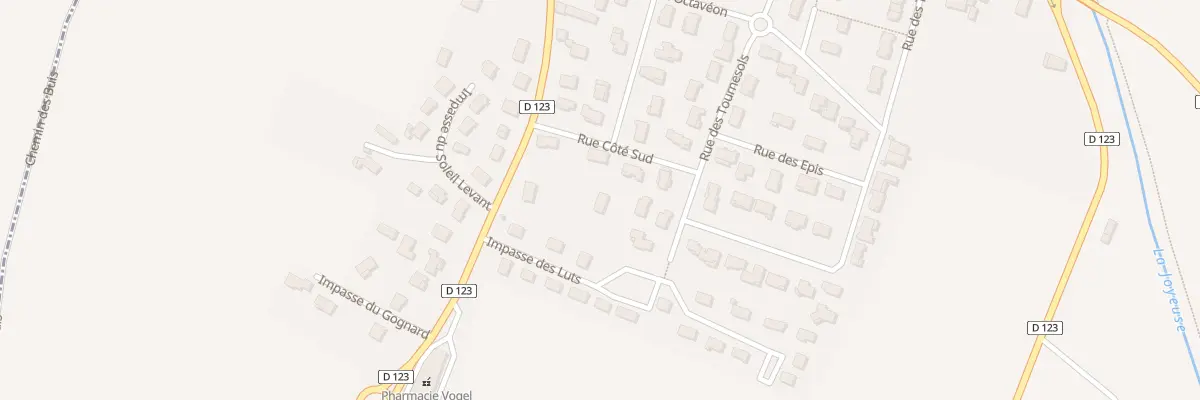 Plan du 5095A Les Luts à Châtillon-Saint-Jean