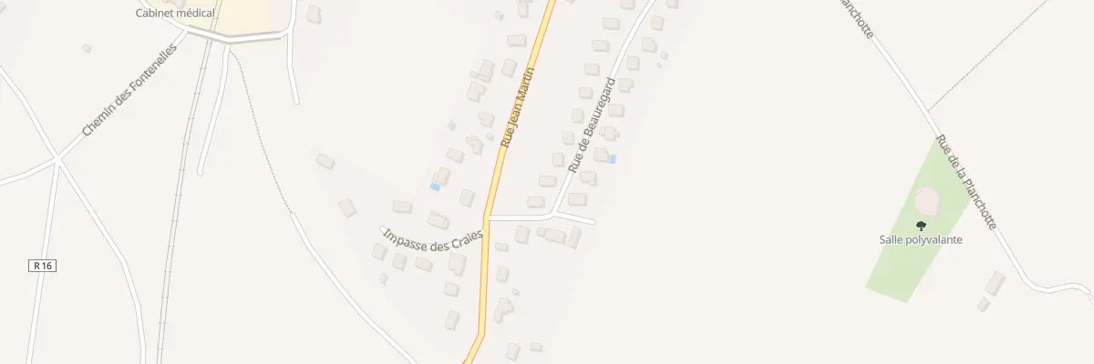 Plan du 26 Rue de Beauregard à Marcilly-sur-Tille