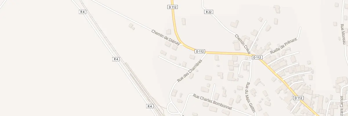 Plan du 6A Rue des Charriéres à Gemeaux