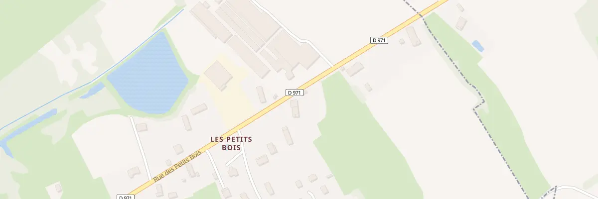 Plan du 223 Rue des Petits Bois à Bantanges