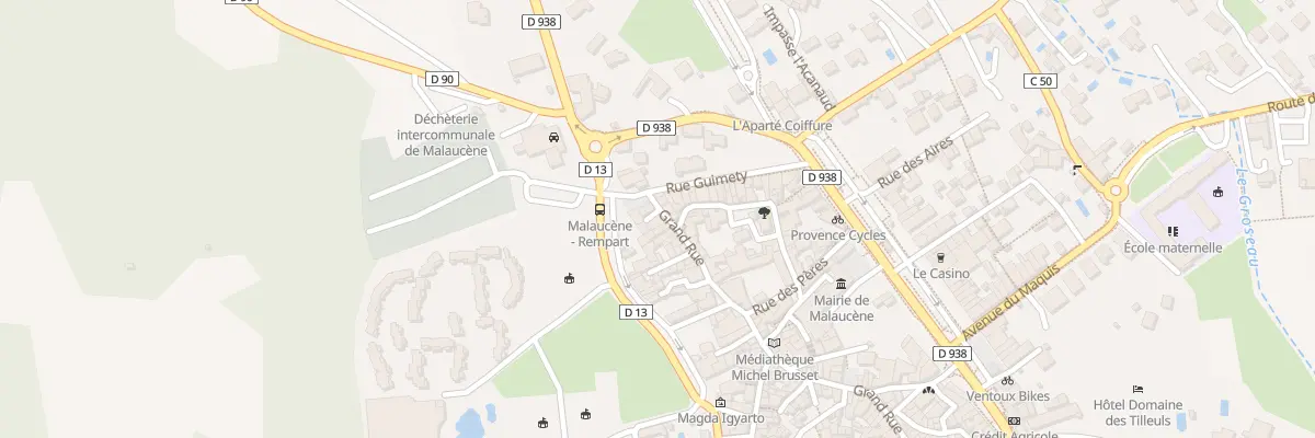 Plan du 4 Grande Rue à Malaucène