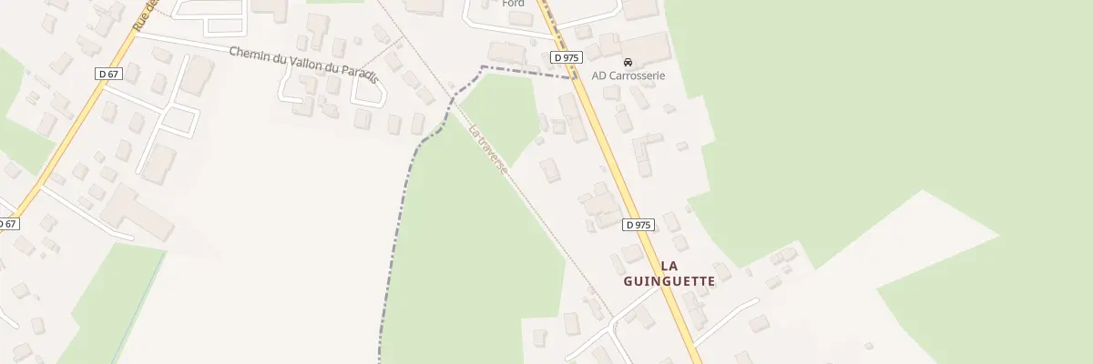 Plan du 5262 La Guinguette à Malafretaz