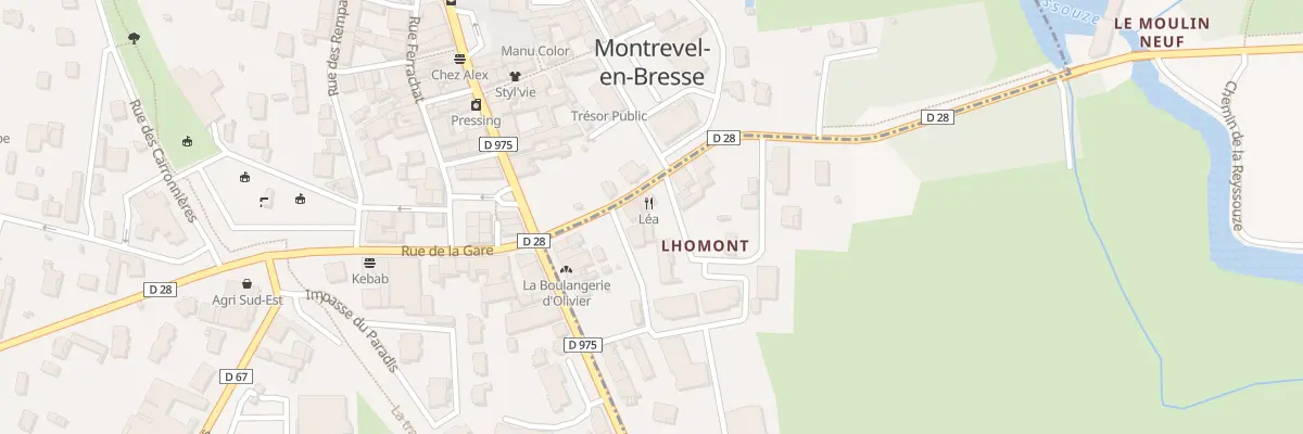 Plan du 5109 Lhomont à Malafretaz