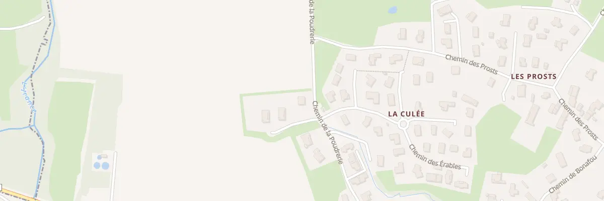 Plan du 343A Che de la Poudrerie à Buellas