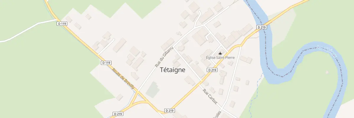 Plan du 7 Rue Cardot à Tétaigne