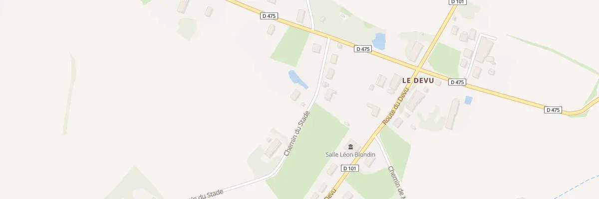 Plan du 120 Chem du Stade à Ménetreuil