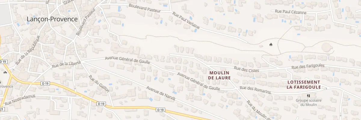 Plan du 7 Moulin de Laure à Lançon-Provence