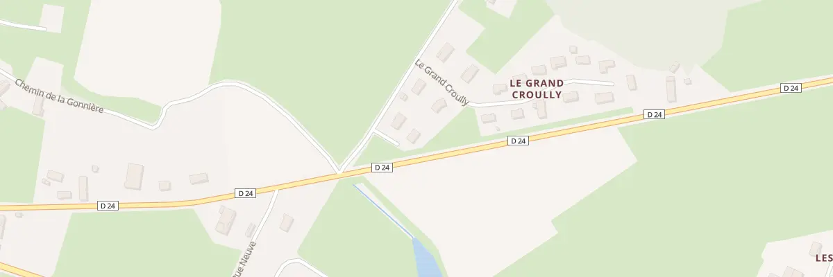 Plan du 3 Imp du Grand Croully à Thurey