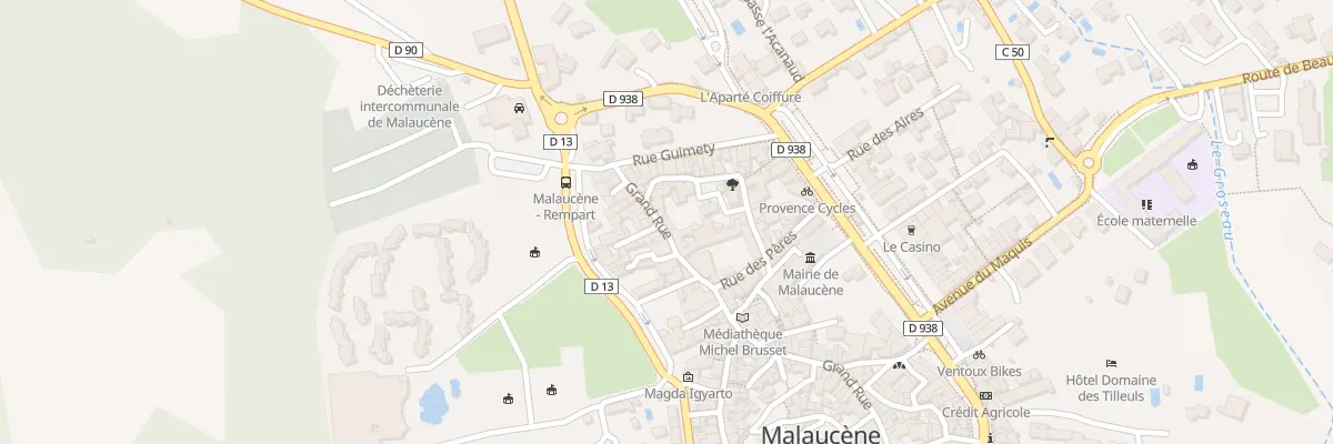 Plan du 11 Grande Rue à Malaucène