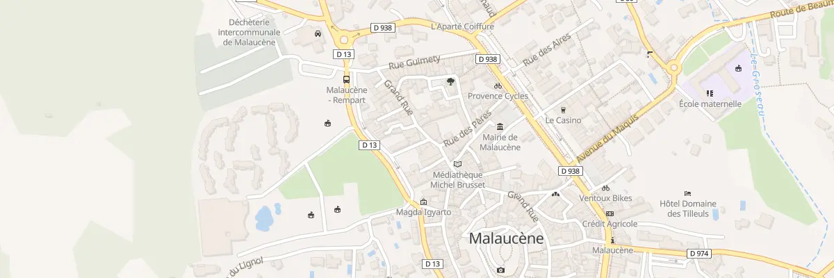 Plan du 22 Grande Rue à Malaucène