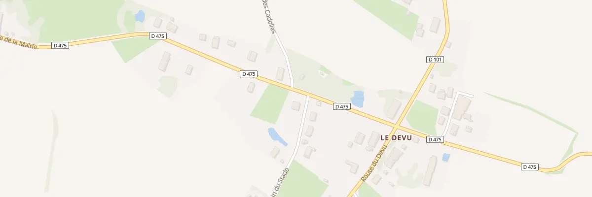 Plan du 20 Chem du Stade à Ménetreuil
