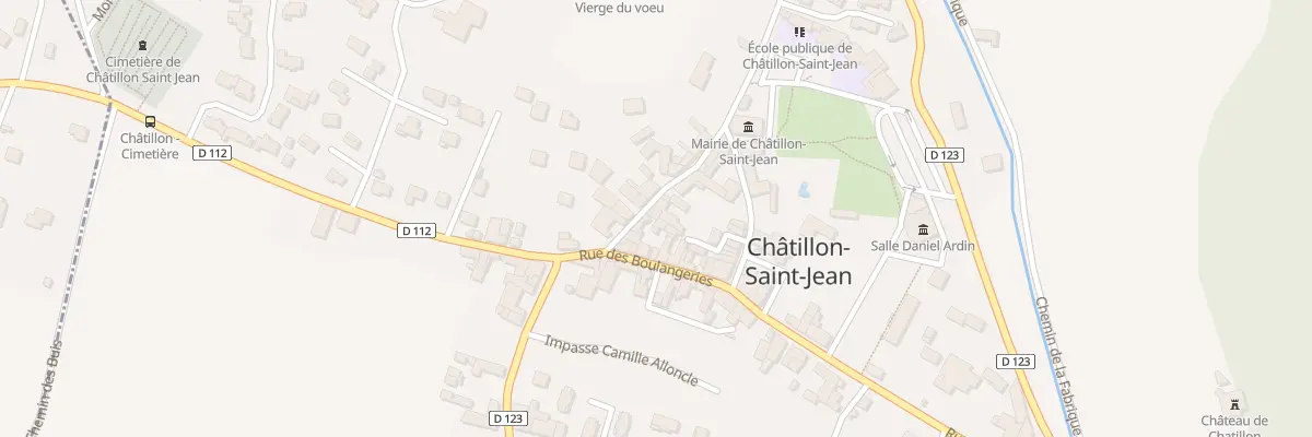 Plan du 40B Rue de l’Industrie à Châtillon-Saint-Jean
