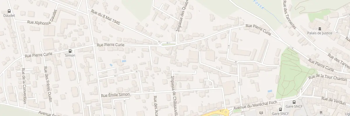Plan du 65 Rue Pierre Curie à Chaumont
