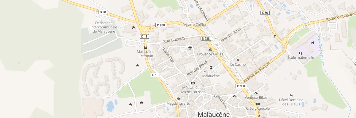 Plan du 15 Grande Rue à Malaucène