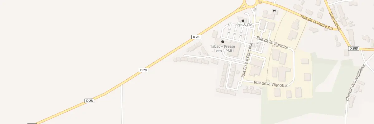 Plan du 6D Rue En Val Fontaine à Saint-Julien
