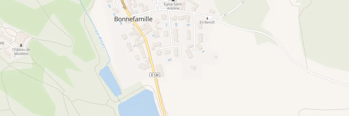 Plan du 5855 Rue de la Liberte à Bonnefamille