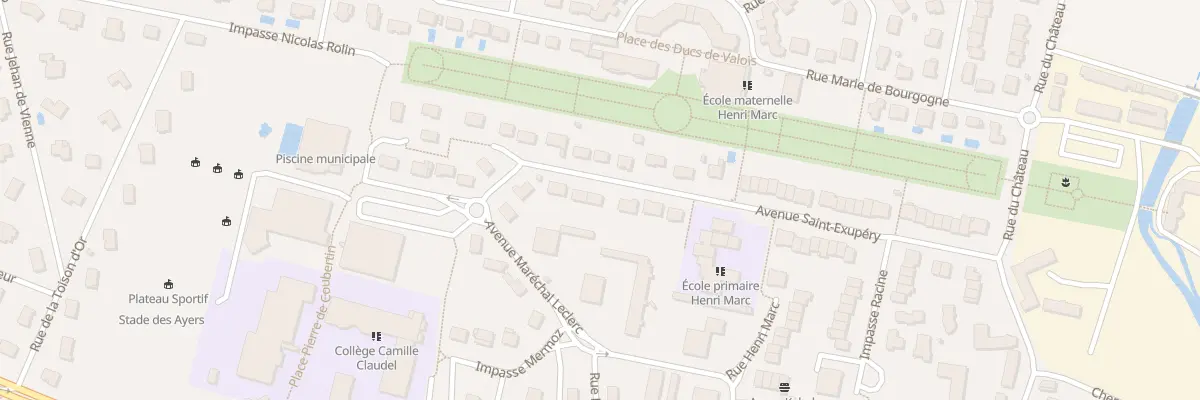 Plan du 27 Av Saint-Exupéry à Chevigny-Saint-Sauveur