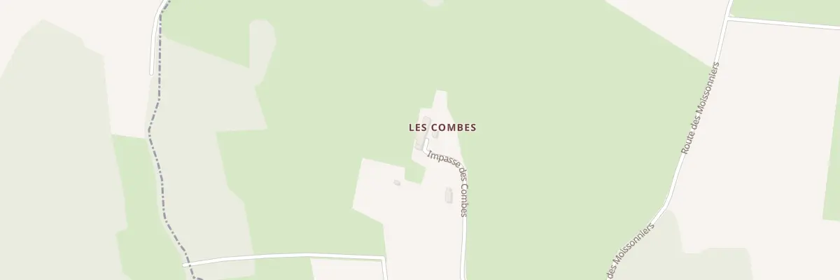 Plan du 340 Imp des Combes à Saint-Nizier-le-Bouchoux
