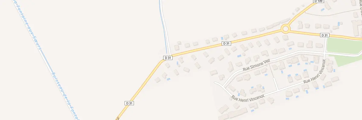 Plan du 31 Rue Jean Sans Peur à Rouvres-en-Plaine