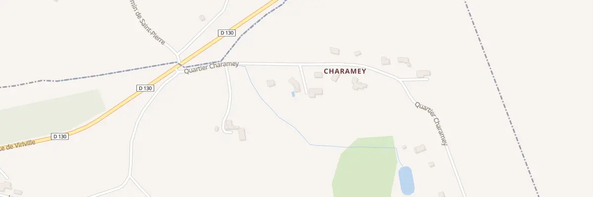 Plan du 266 Charamey à Lentiol