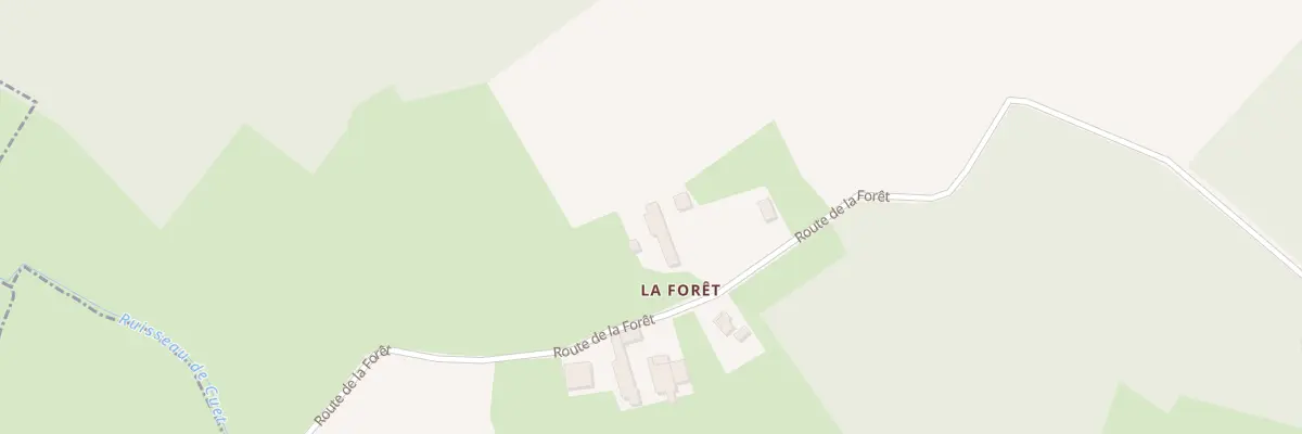 Plan du 554 Rte de la Forêt à Malafretaz