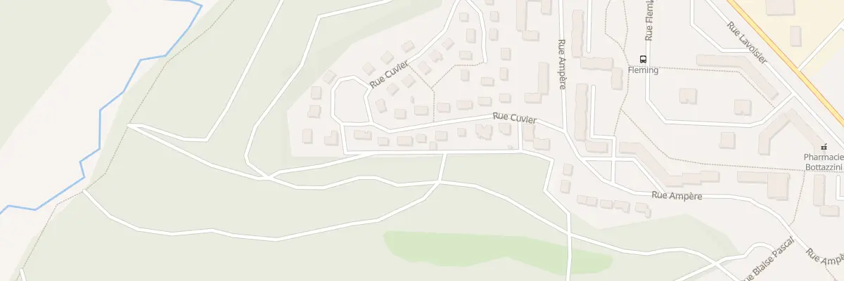 Plan du 40 Rue Cuvier à Chaumont