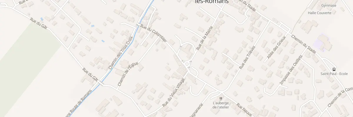 Plan du 35 Rue du Colombier à Saint-Paul-lès-Romans