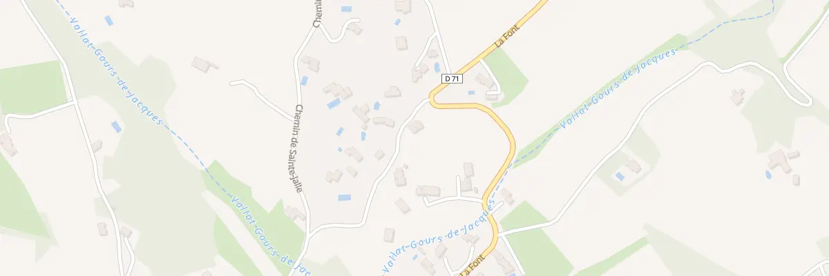 Plan du 5243 Le Grand Jardin à Puyméras