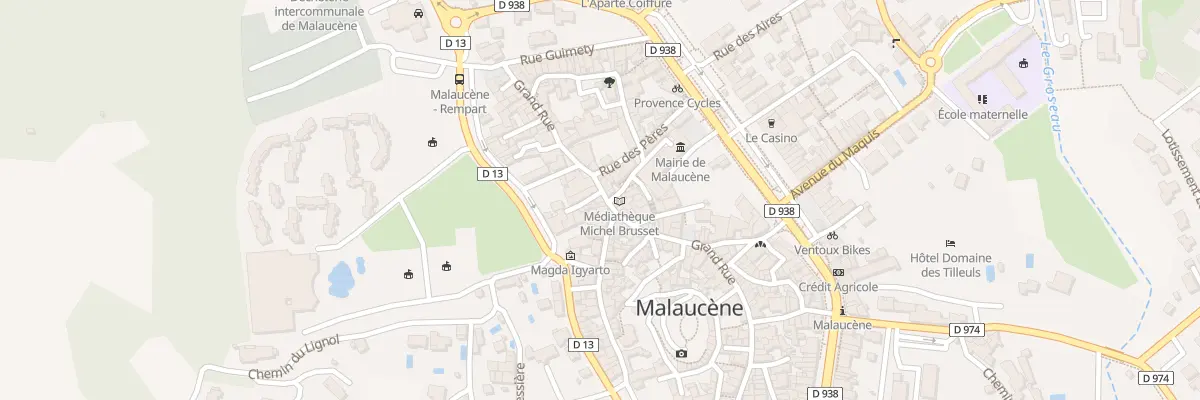 Plan du 28 Grande Rue à Malaucène