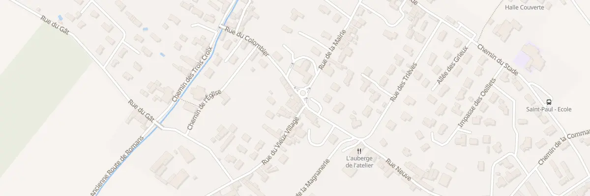 Plan du 15 Rue du Colombier à Saint-Paul-lès-Romans