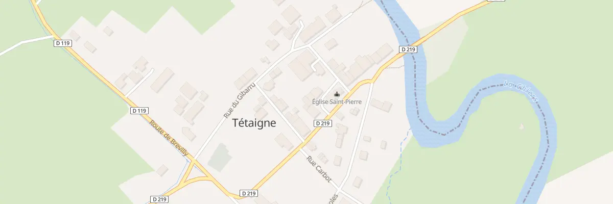 Plan du 2 Pl Eglise à Tétaigne