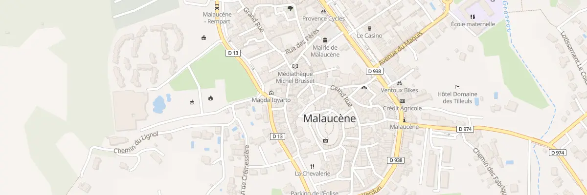 Plan du 11 Rue des Trois Visages à Malaucène