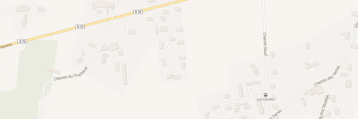 Plan du 5 Rte de Beaurepaire à Pajay